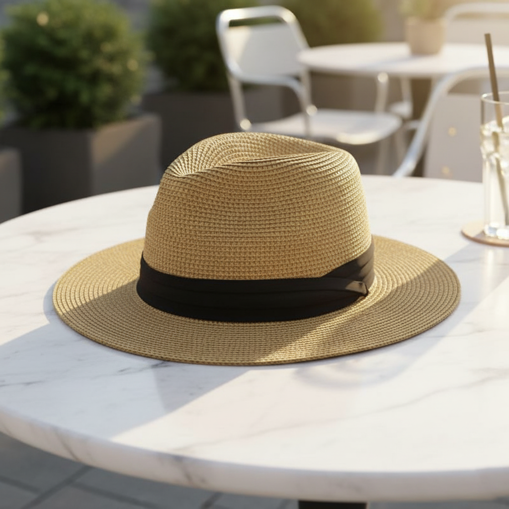 Męski Kapelusz Fedora – Szerokie Rondo | Letni Klasyk