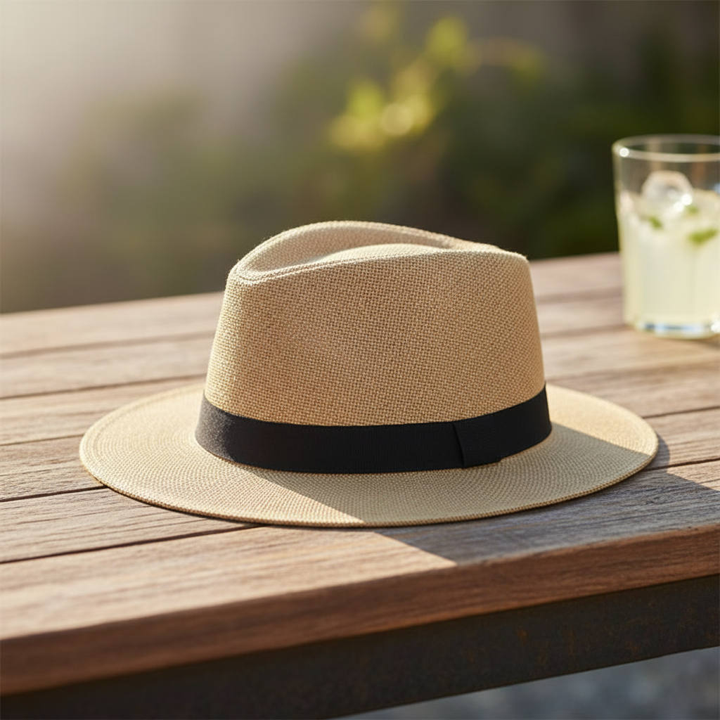 Męski Kapelusz Fedora – Szerokie Rondo | Letni Klasyk