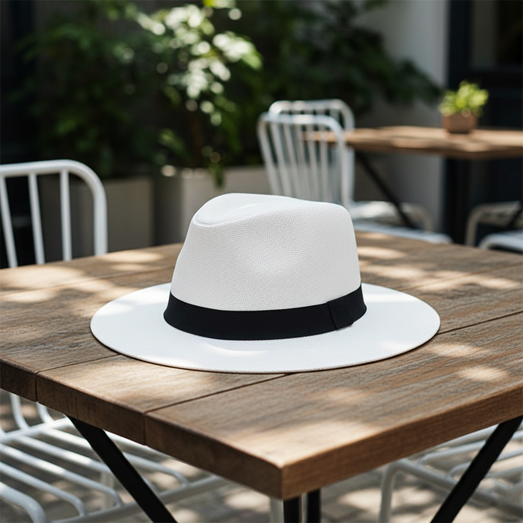 Męski Kapelusz Fedora – Szerokie Rondo | Letni Klasyk