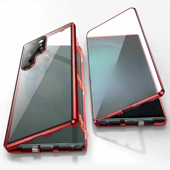 Akcesoria telefoniczne: magnetyczne etui ClearLock ze szkłem hartowanym. Zestaw 1+1 GRATIS.