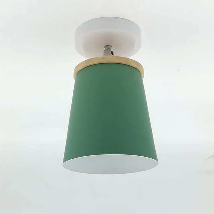 Nowoczesna lampa sufitowa Macaron do salonu. Designerskie oświetlenie LED do sypialni.