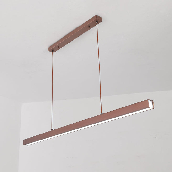Designerska lampa LED sufitowa, eleganckie oświetlenie do sypialni.