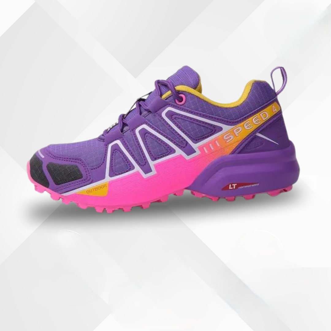 Buty Elias unisex z antypoślizgową podeszwą, zapewniające komfort i bezpieczeństwo na jesiennym szlaku.