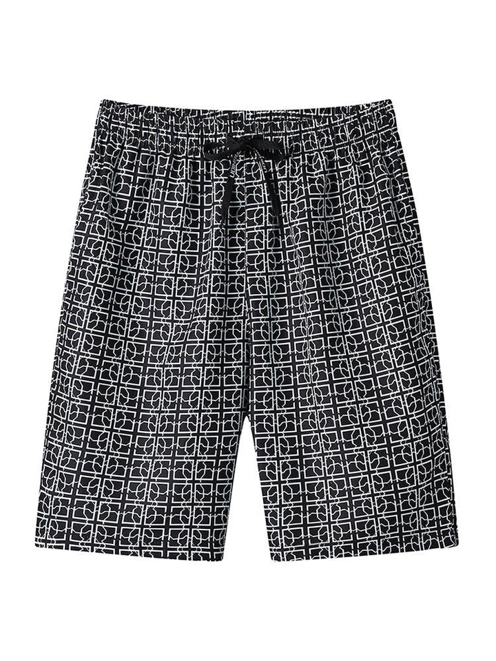 Damskie szorty cargo streetwear, geometryczny wzór, praktyczne kieszenie, modne i wygodne na lato.