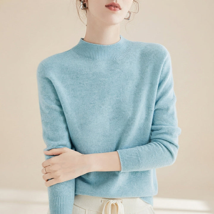Stylowy sweter damski z długim rękawem, idealny do modnych stylizacji na co dzień.