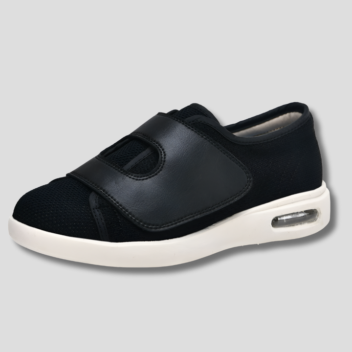 Komfortowe buty dla diabetyków i osób z opuchlizną, szerokie, z regulacją. Zdrowie stóp.