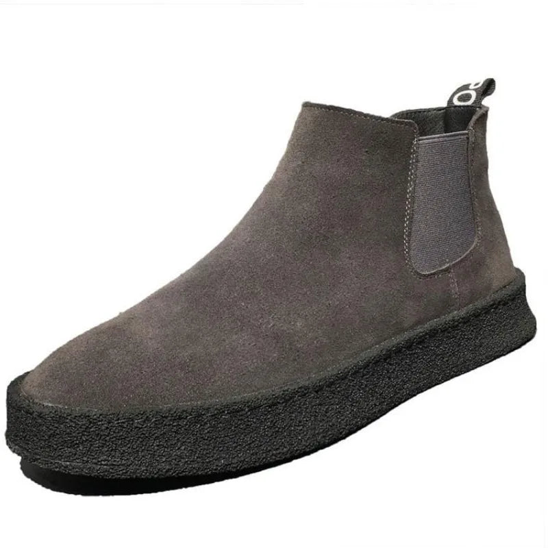Ciepłe i wygodne męskie buty Chelsea. Modne obuwie męskie na jesienne i zimowe stylizacje, eleganckie i casualowe.