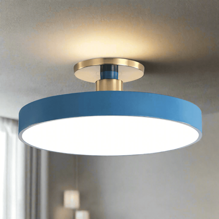 Nowoczesna lampa sufitowa LED, minimalistyczna. Idealne oświetlenie do salonu, sypialni, lub kuchni.