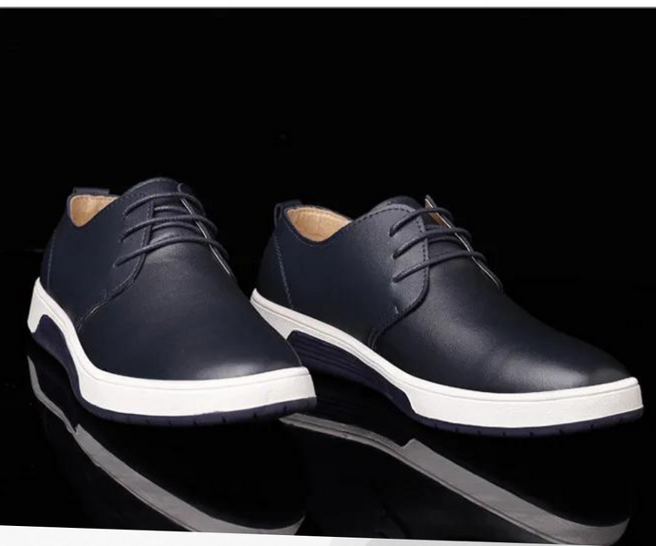 Czarne męskie buty Eliano, komfortowe buty do chodzenia. Lżejsza konstrukcja, idealne na co dzień.