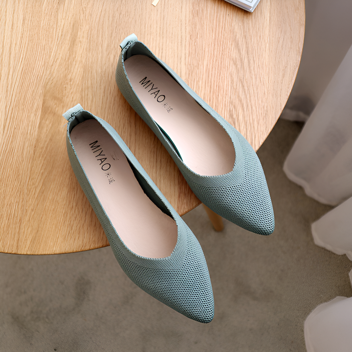 Wygodne damskie baleriny, lekkie i wsuwane, idealne obuwie na każdy dzień. Eleganckie buty płaskie.