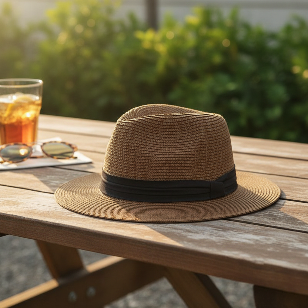 Męski Kapelusz Fedora – Szerokie Rondo | Letni Klasyk