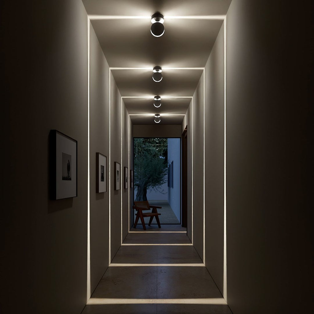 Projektor LED HaloGlow, lampa nastrojowa z efektem świetlnym 360°, idealna jako oświetlenie dekoracyjne.