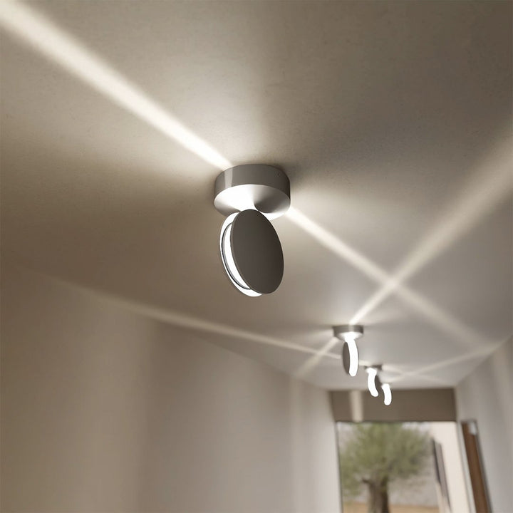 Energooszczędny projektor LED HaloGlow, lampa dekoracyjna 360° do sypialni, tworzy magiczny nastrój.