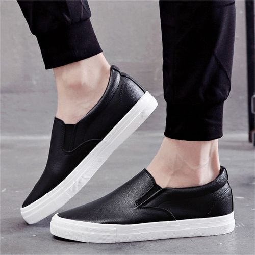 Proste, wygodne męskie buty slip-on Jonas. Skórzane sneakersy, doskonałe do noszenia na co dzień.