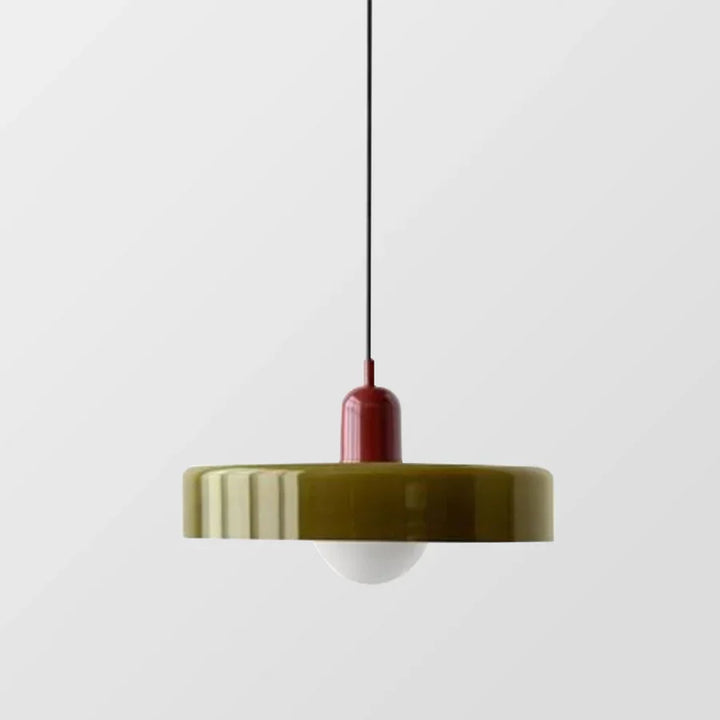 Wisząca lampa marmurowa, styl minimalistyczny do salonu.