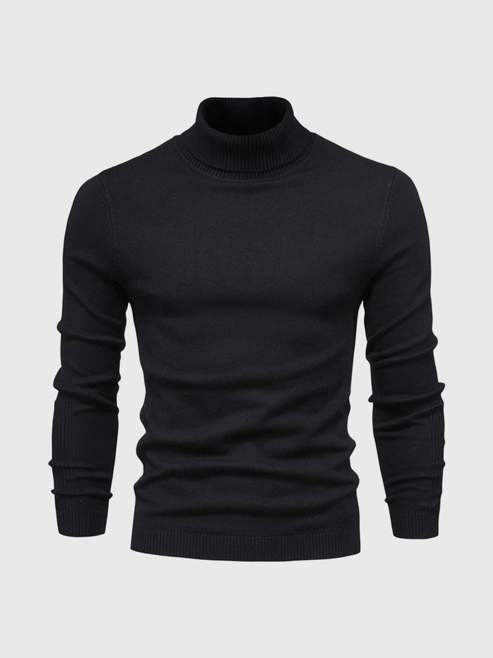 Stylowy golf męski Adrien. Wysokiej jakości sweter z golfem, zapewnia ciepło i elegancję w jesienno-zimowe dni.