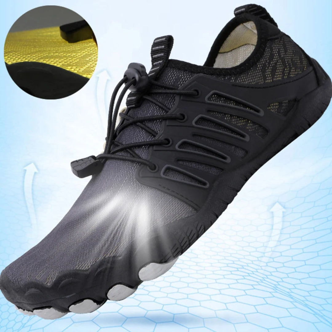 Para butów barefoot unisex, elastycznych i lekkich, zaprojektowanych dla naturalnego ruchu i komfortu.