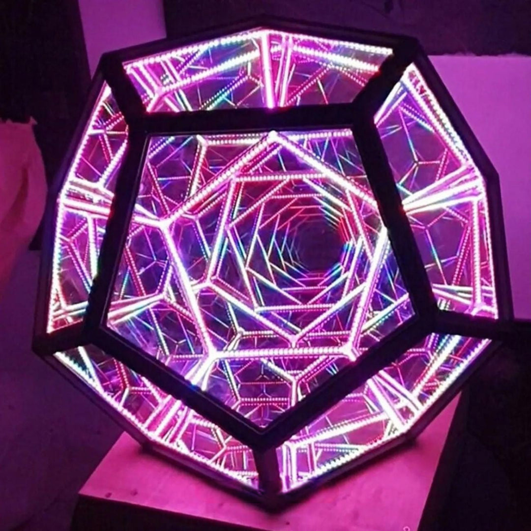 Lampa LED 3D z iluzją głębi. Nowoczesna dekoracja i futurystyczny gadżet do oświetlenia Twojego wnętrza.