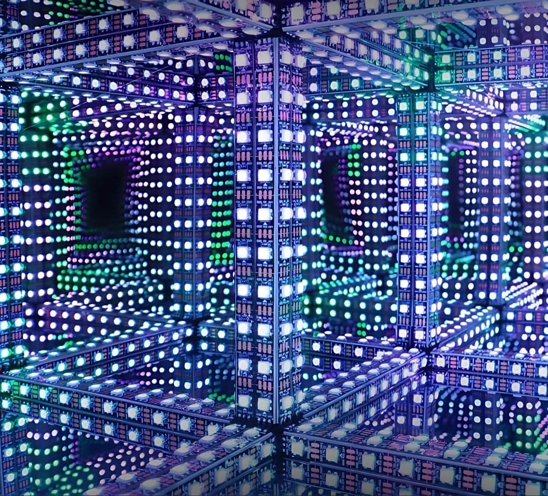 Lampa LED 3D Kula, tworząca iluzję głębi. Nowoczesna dekoracja i oświetlenie nastrojowe do domu.