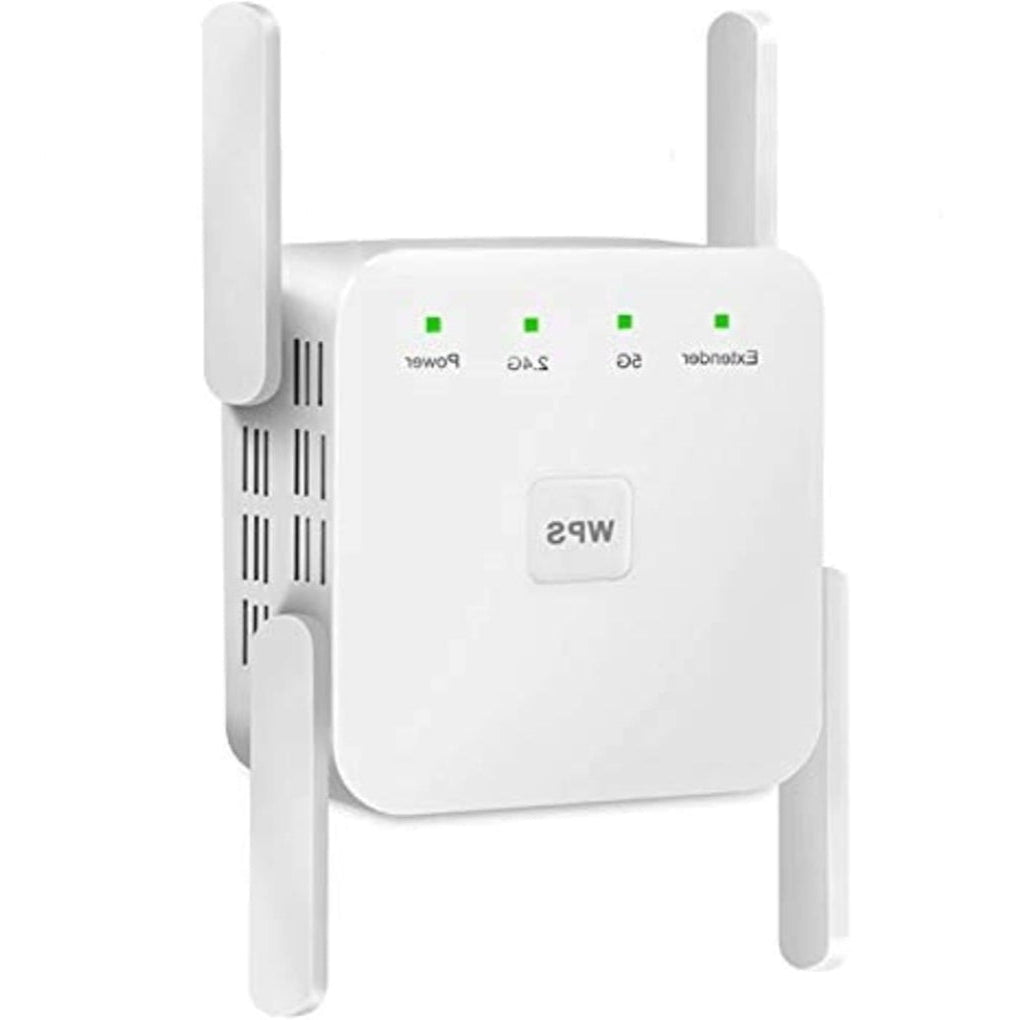 Repeater WiFi dwupasmowy (2.4/5GHz) do gniazdka. Rozszerz zasięg sieci domowej dla szybkiego internetu.