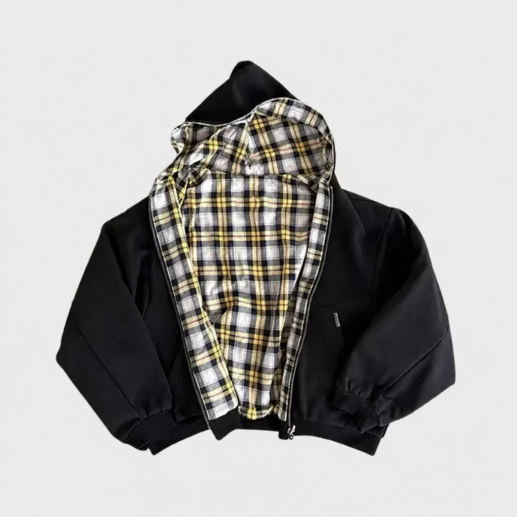 Miękka, dwustronna bluza unisex oversize z kapturem. Modny krój i komfortowe ubranie w stylu streetwear.