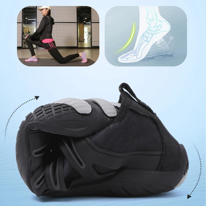Buty barefoot unisex w plenerze, idealne do codziennego użytku, zapewniające naturalny ruch i komfort.