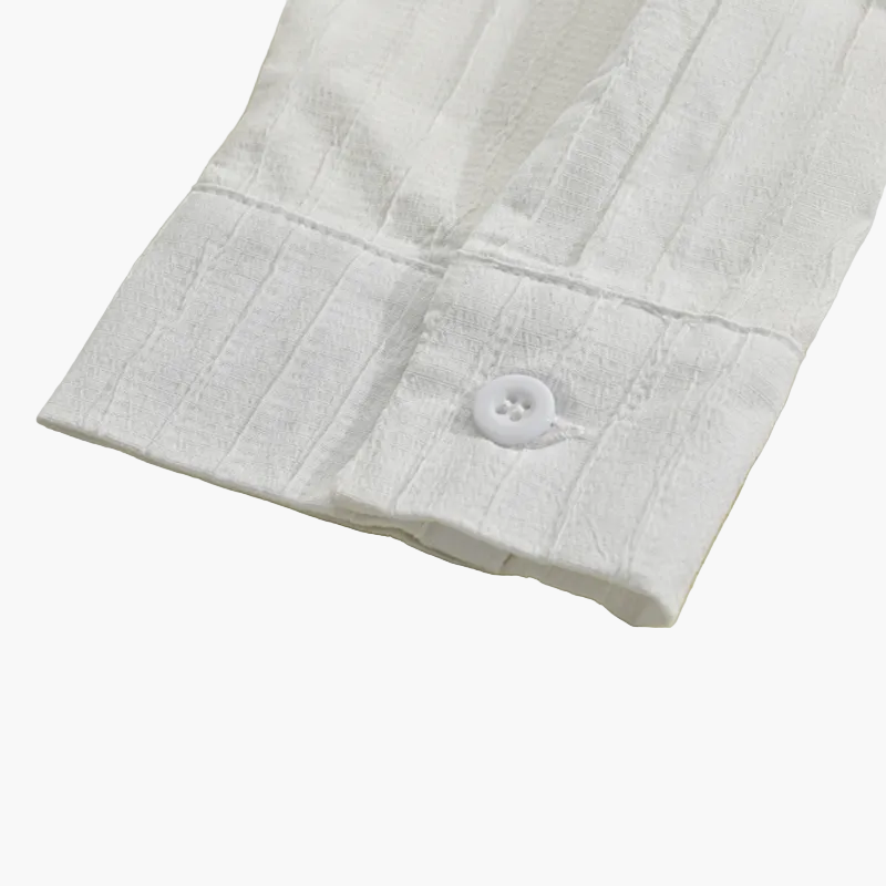 Elegancka męska koszula w paski, slim fit, na długi rękaw. Idealna do biura i na wieczorne wyjścia.