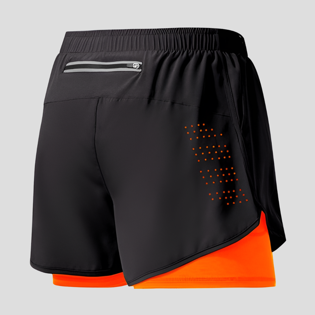Komfortowe męskie spodenki sportowe, idealne na szybkie treningi, bieganie i letnie aktywności fizyczne.
