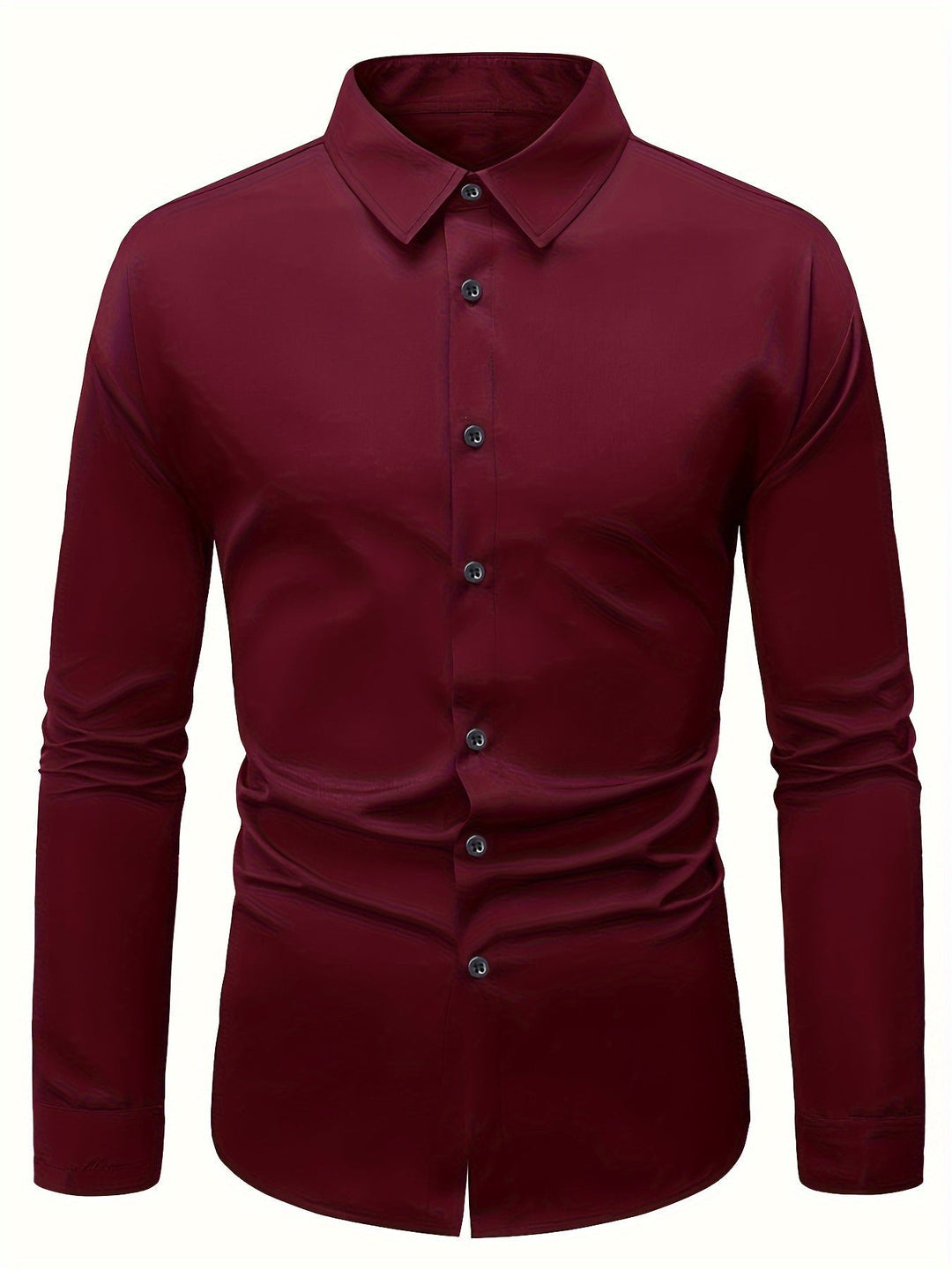 Modna męska koszula slim fit z długim rękawem. Stylowy wybór dla eleganckiego mężczyzny na każdą okazję.