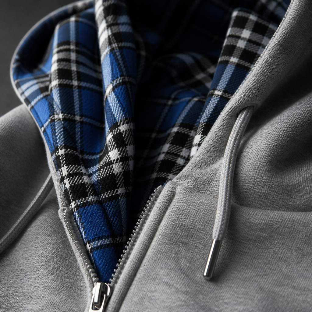 Luźna, dwustronna bluza oversize z kapturem w stylu streetwear. Unisex design dla maksymalnego komfortu i stylu.