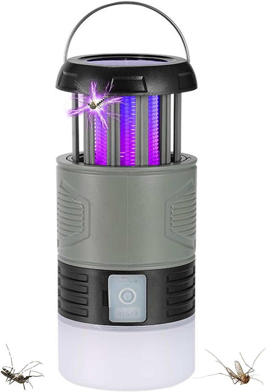 Lampa UV solarna Zynora, pułapka na komary i muchy. Idealna ochrona przed owadami w ogrodzie i domu.