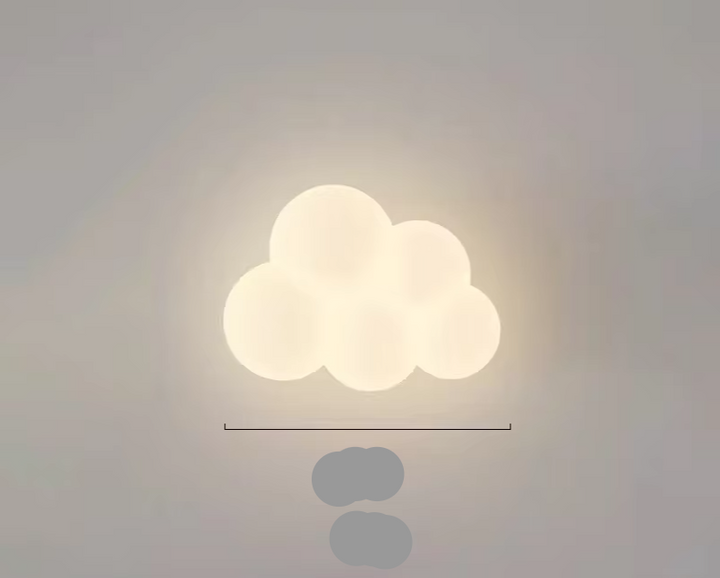 Urocza biała lampa ścienna LED, motyw zwierzęcy. Dekoracja i oświetlenie dziecięce, magiczny blask w pokoju dziecka.