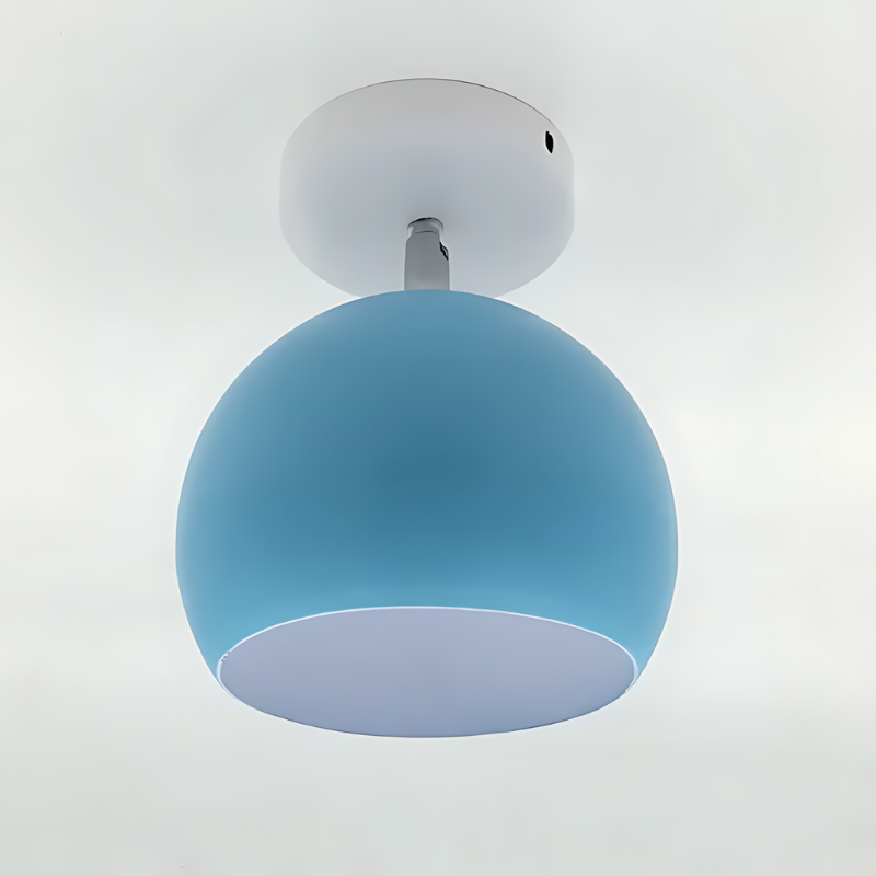 Energooszczędna lampa sufitowa Macaron LED. Nowoczesne oświetlenie do sypialni i salonu.