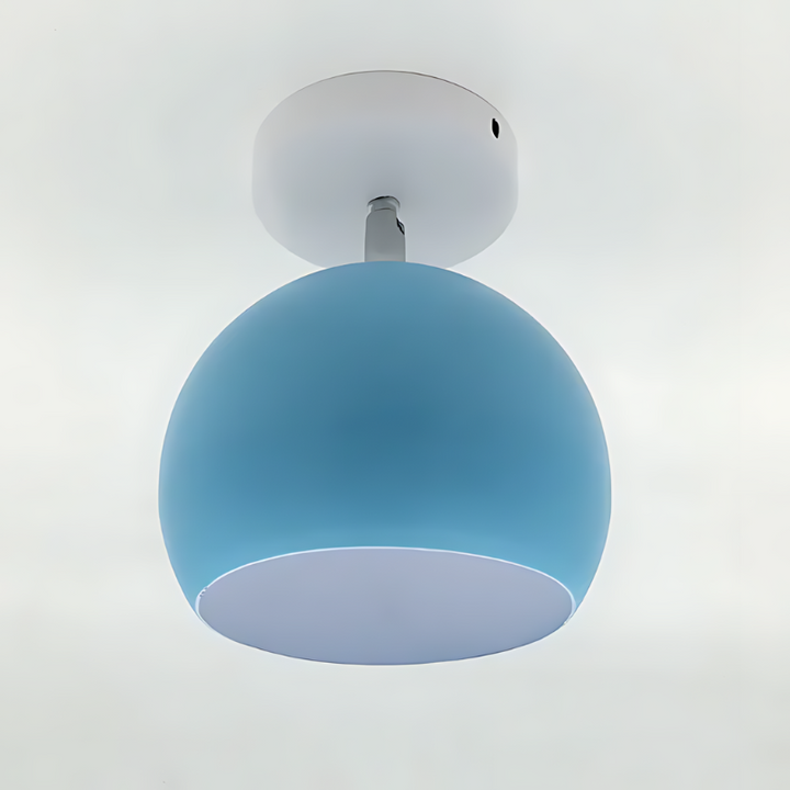 Energooszczędna lampa sufitowa Macaron LED. Nowoczesne oświetlenie do sypialni i salonu.