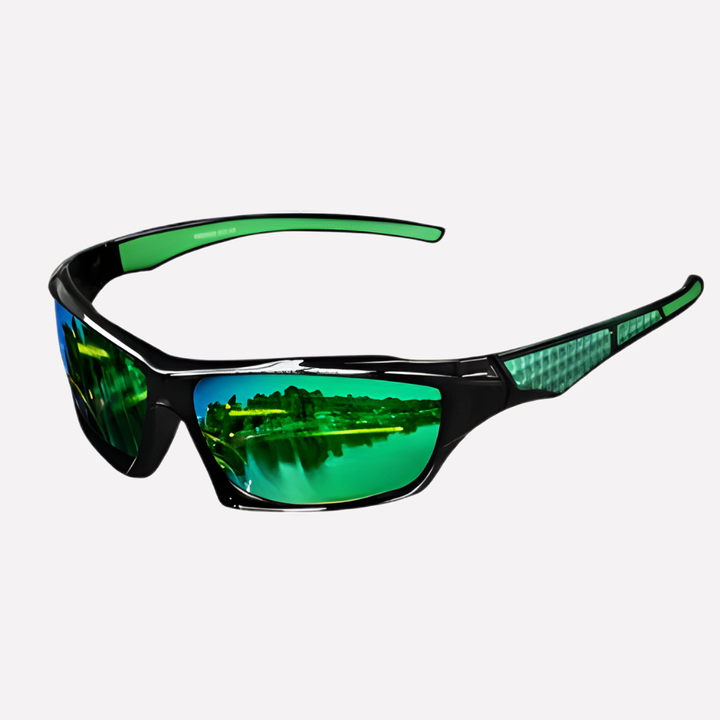 Nowe polaryzowane okulary sportowe unisex z filtrem UV400, pełna ochrona UV dla aktywnych i sportowców.
