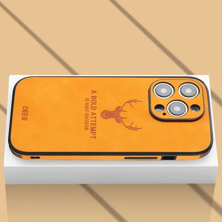 Etui iPhone premium Veltro, sarnia skóra, ochrona aparatu, elegancja i wytrzymałość.