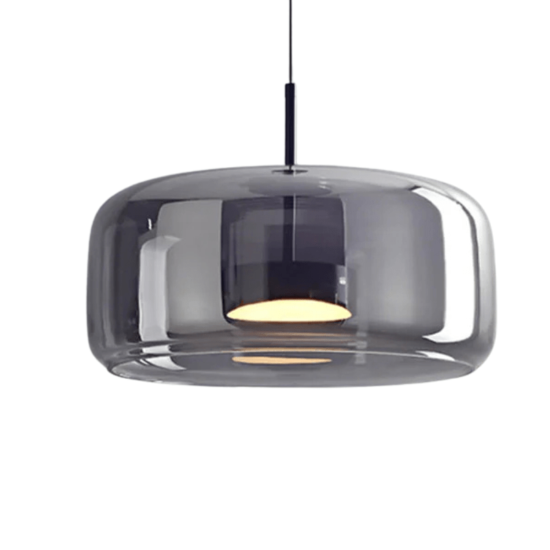 Nastrojowa lampa wisząca retro, oświetlenie sufitowe do jadalni i salonu. Vintage design, ciepłe światło.