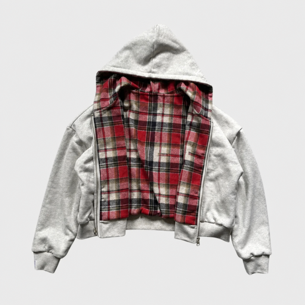 Trendy bluza oversize z kapturem, dwustronna i unisex. Idealna dla miłośników mody i stylu streetwear.