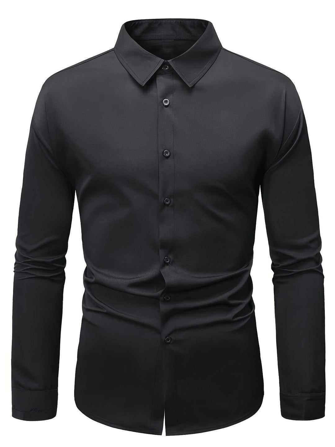 Koszula męska slim fit, długi rękaw. Elegancki i casualowy look w jednym. Idealna do pracy i na wyjścia.