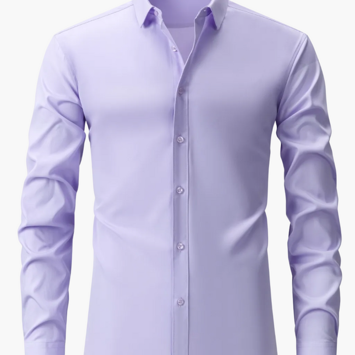 Elegancka koszula slim fit z długim rękawem, dodająca klasy każdej stylizacji.