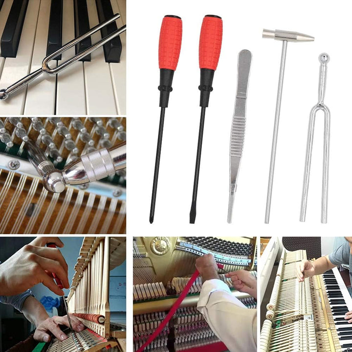 Zestaw do konserwacji instrumentów Arvena, profesjonalne narzędzia do strojenia pianin i fortepianów.