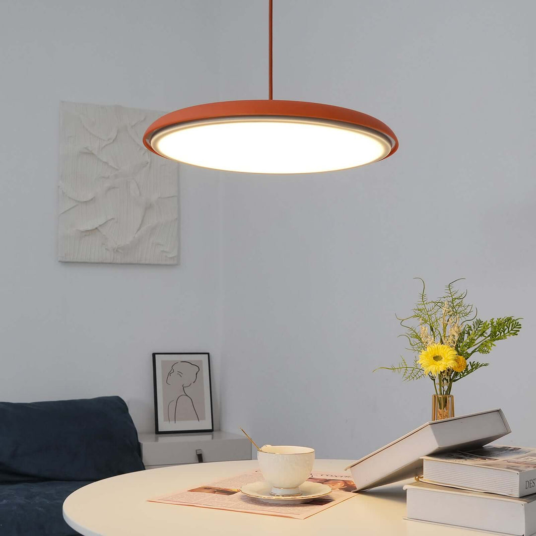 Lampa wisząca LED ściemnialna. Nowoczesne oświetlenie do salonu, sypialni i kuchni.