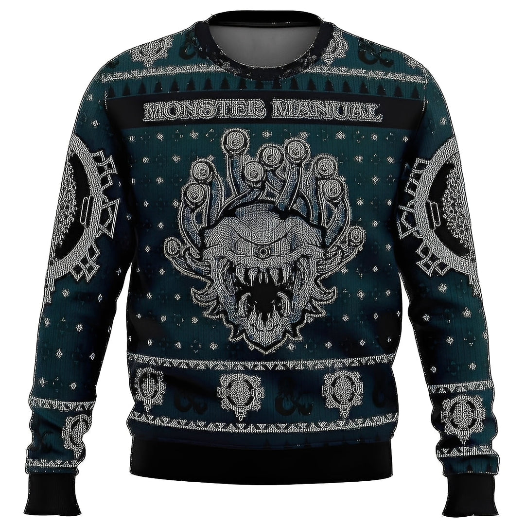 Wysokiej jakości męski sweter świąteczny Foster. Zimowy, elegancki dodatek do świątecznej stylizacji.