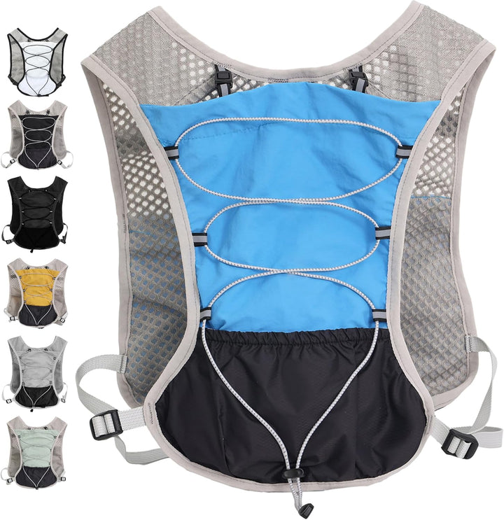 Ultralekka kamizelka do biegania z hydracją 2L. Wytrzymała, idealna na sport outdoor.