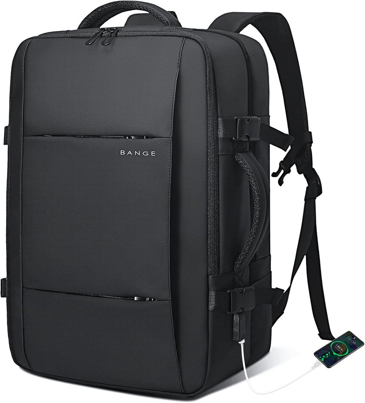 Unisex plecak miejski 26-45L, wodoodporny, z przegrodą na laptopa, wygodny i praktyczny na co dzień.