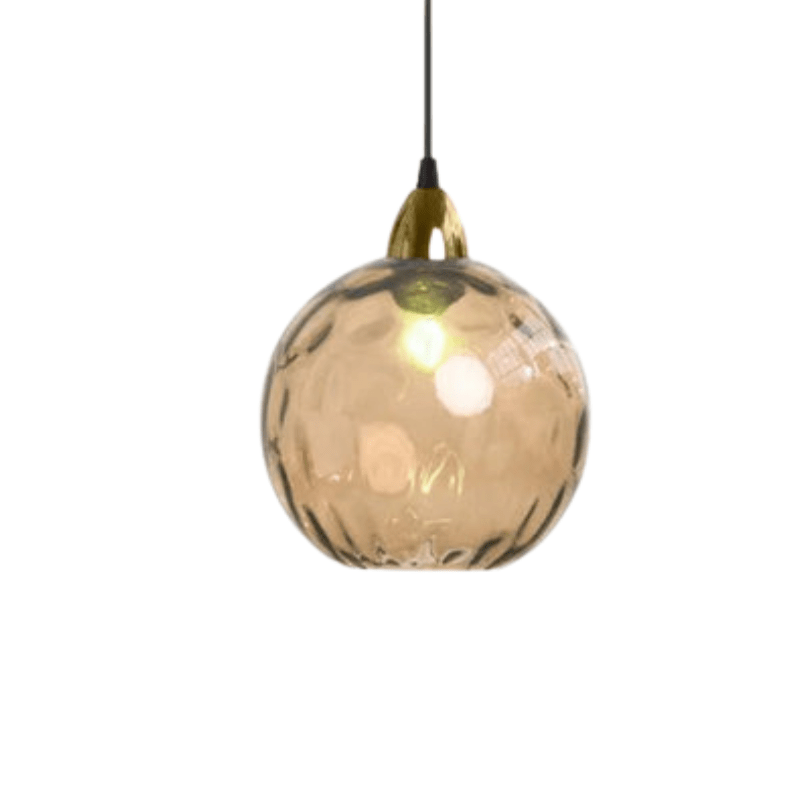 Uniwersalna lampa sufitowa kula LED, nowoczesne oświetlenie do sypialni, salonu. Elegancka szklana lampa.
