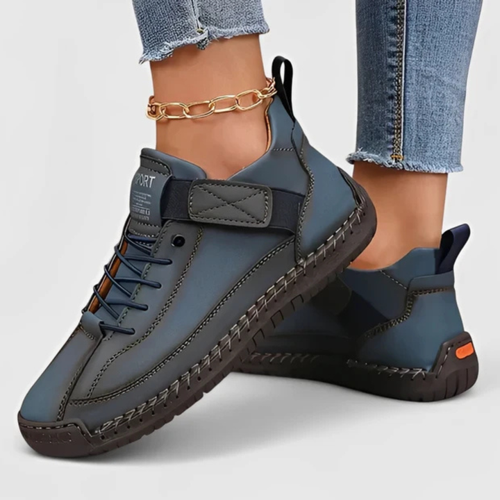 Damskie buty sportowe w ruchu, zapewniające komfort i styl. Obuwie codzienne, idealne na lato i wiosnę.