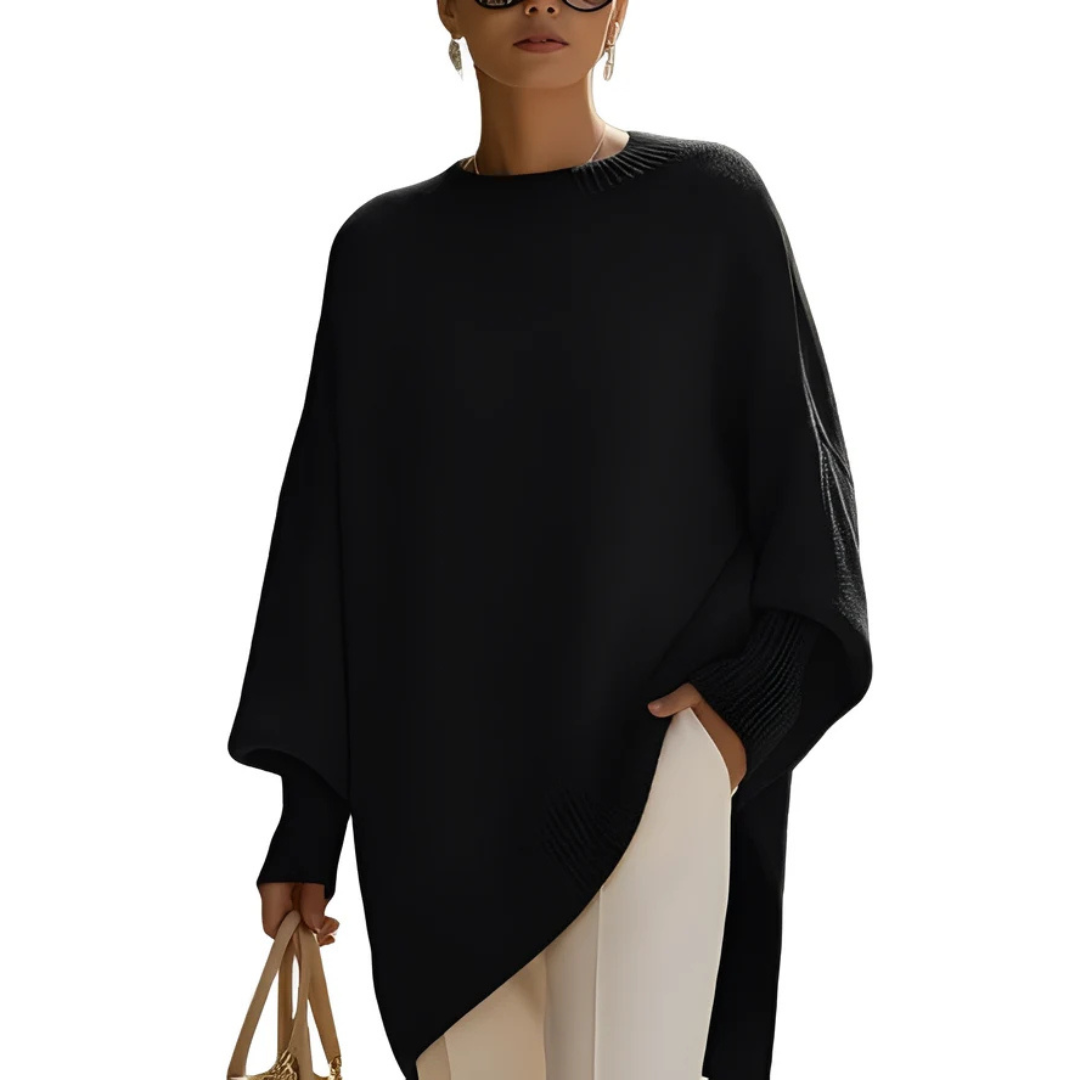 Damski sweter oversize w modnym kroju, komfortowy i elegancki. Idealny na co dzień.