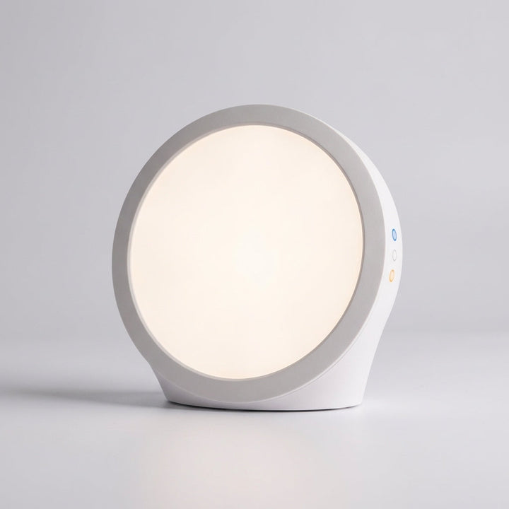 Auralux lampa światłodzienna bez UV, poprawiająca nastrój i koncentrację, z timerem i jasnością.