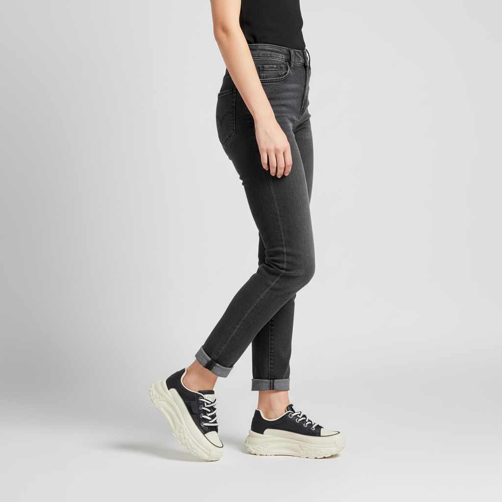Damskie buty sportowe Betty z komfortową, antypoślizgową podeszwą. Idealne do codziennego noszenia jesienią i zimą.
